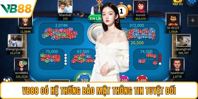 VB88 có hệ thống bảo mật thông tin tuyệt đối VB88 có hệ thống bảo mật thông tin tuyệt đối